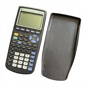 Texas Instruments TI-83 Plus Graphing Calculator Cover TESTED WORKING GUC